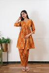 Mustard butta cotton maternity nursing Comfies