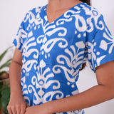 Indigo cotton sleep wear