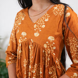Mustard butta cotton maternity nursing Comfies