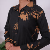 Onyx cotton night suit