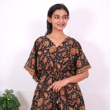 Onyx cotton short kaftan
