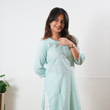 Light green cotton co-ord set