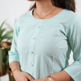 Light green cotton co-ord set