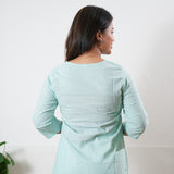 Light green cotton co-ord set