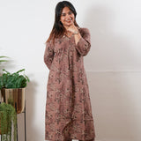 Rose taupe cotton co-ords set