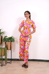 Multicoloured cotton sleep wear