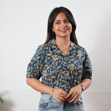 Tulip button down cotton top