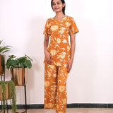 Turmeric cotton sleep wear