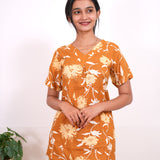 Turmeric cotton sleep wear