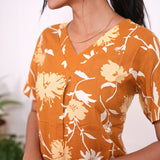 Turmeric cotton sleep wear