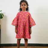 Cotton candy cotton frock