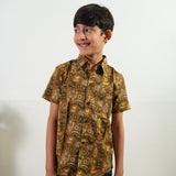 Mustard cotton shirt