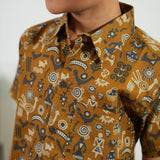 Mustard cotton shirt