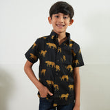 Cheetah cotton shirt