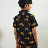 Cheetah cotton shirt