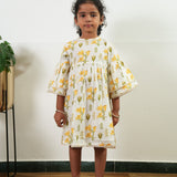 Bell flower cotton frock
