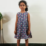Elephant cotton frock
