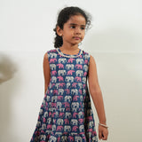 Elephant cotton frock