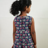 Elephant cotton frock