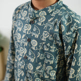 Wild cotton kurta set