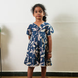 Navy cotton frock