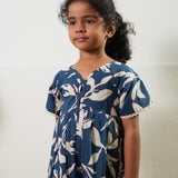Navy cotton frock
