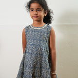 Tiger cotton frock