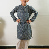Temple cotton kurta set