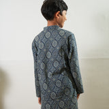 Temple cotton kurta set