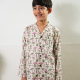 Mushroom cotton co-ords set