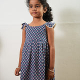 Midnight blue cotton frock