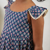 Midnight blue cotton frock