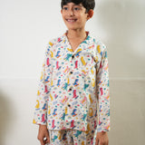 Rainbow cotton co-ords set