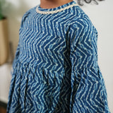 Indigo candy cotton frock