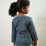 Indigo cotton kurta