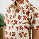 Baby elephant cotton co-ords set