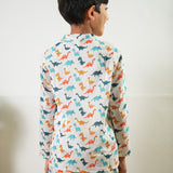 Dino cotton co-ords set