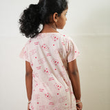 Teddy knitted cotton night suit