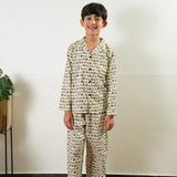 Camel cotton co-ords set
