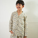 Camel cotton co-ords set