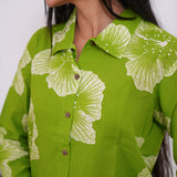 Citrus cotton night suit