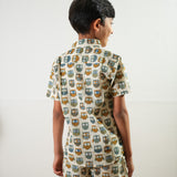 Night Owl cotton co-ords set