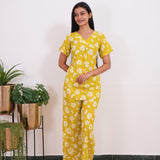 Marigold cotton lounge sleep wear