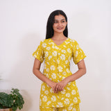 Marigold cotton lounge sleep wear