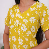 Marigold cotton lounge sleep wear