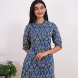 Indigo cotton co-ords set