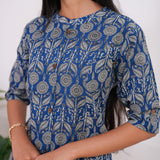 Indigo cotton co-ords set