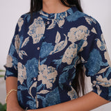 Midnight blue cotton co-ords set