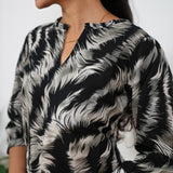 Feathers cotton co-ords set