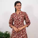 Red paisley cotton co-ords set